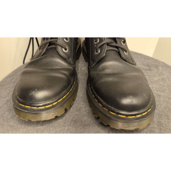 Dr Martens Luana black matte lace up combat boots - Picture 7 of 11